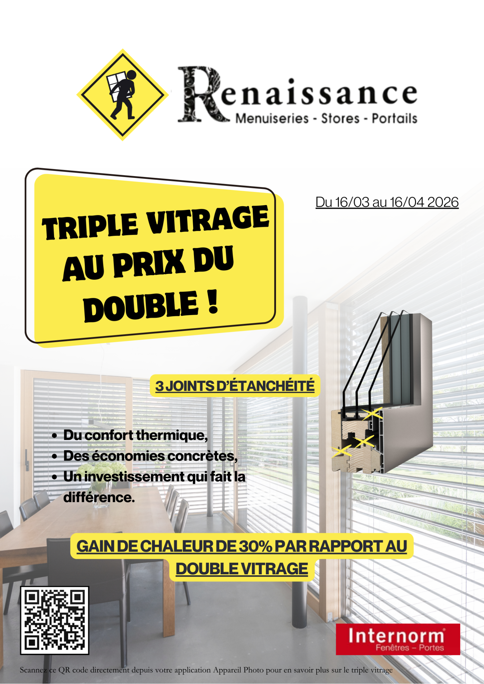 triple vitrage